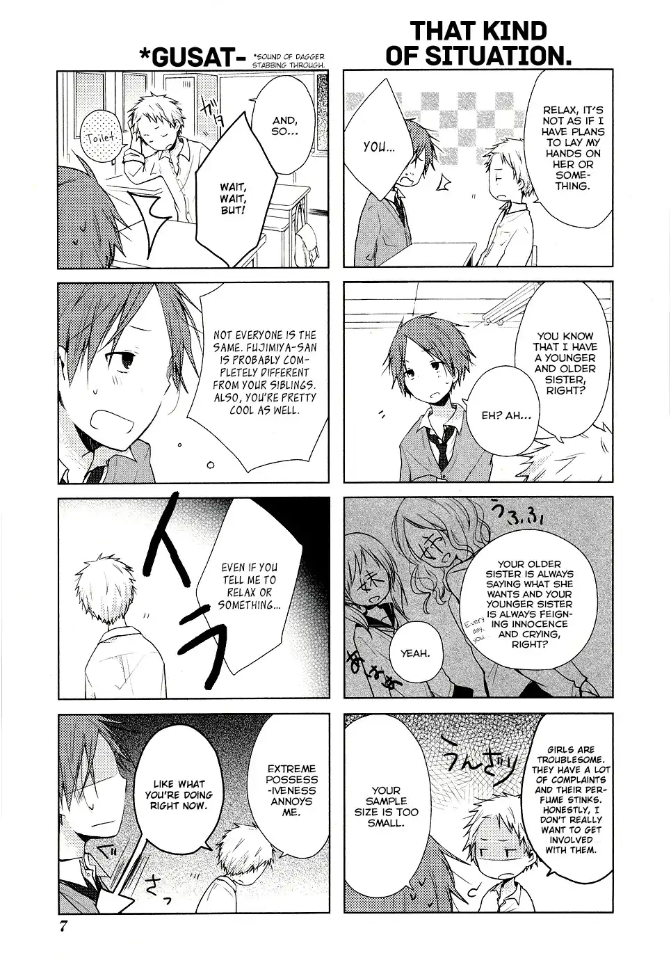 Isshuukan Friends. Chapter 4 8